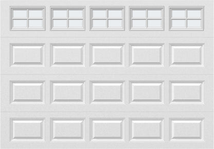 10x7 - Frosted -  Stockton With glass - White