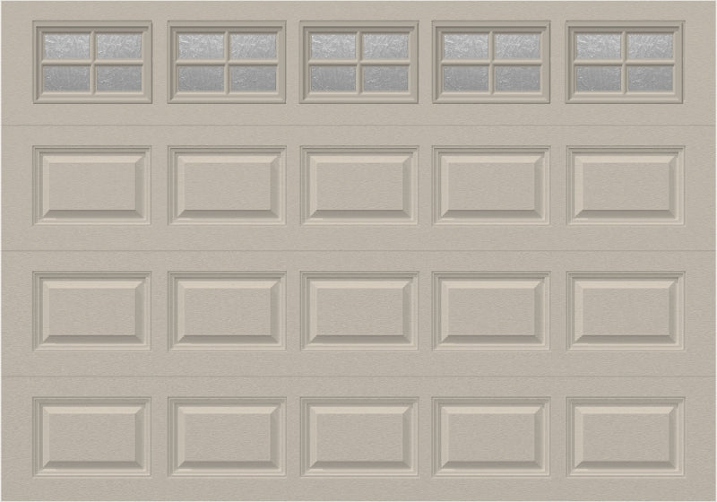 10x7 -  Obscure- Stockton With glass - Almond.