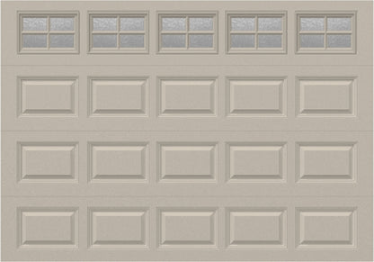 10x7 -  Obscure- Stockton With glass - Almond.