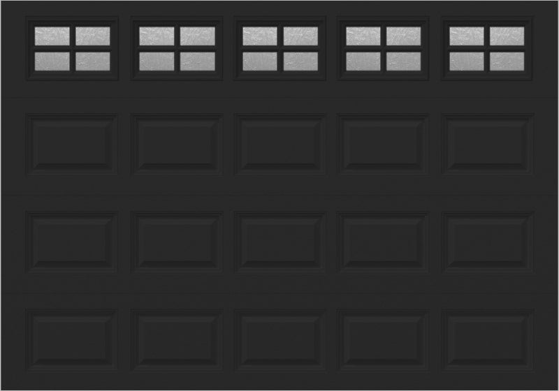 10x7 -  Obscure- Stockton With glass - Black.