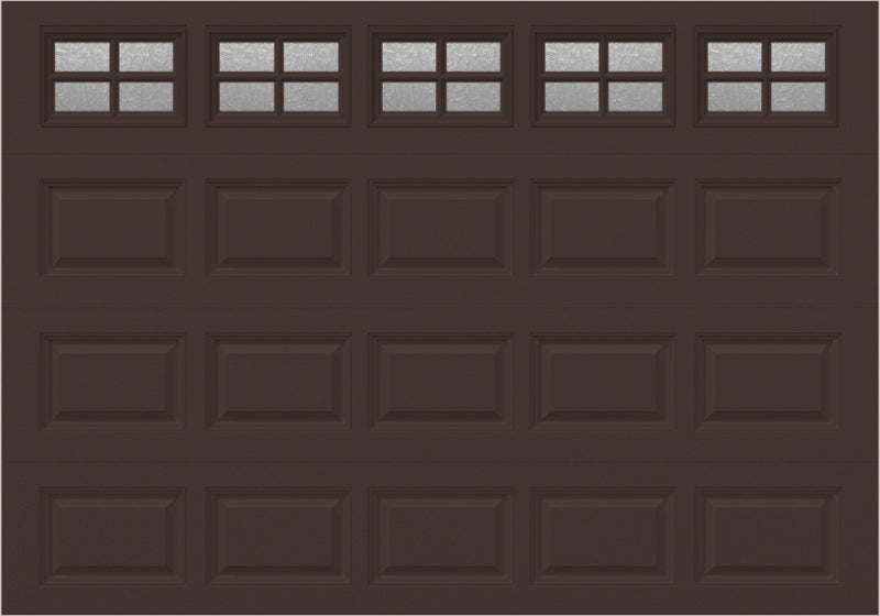 10x7 -  Obscure- Stockton With glass - Brown.