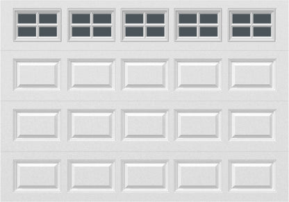 10x7 -  Tinted- Stockton With glass - White