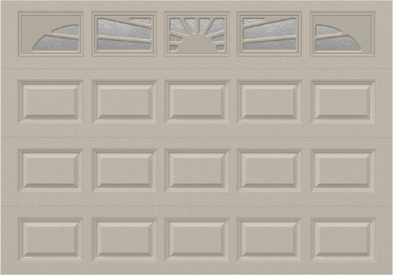 10x7 - Sunburst - Obscure - With glass Long - Almond