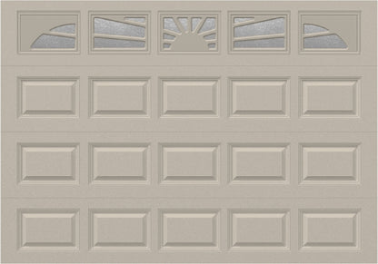 10x7 - Sunburst - Obscure - With glass Long - Almond