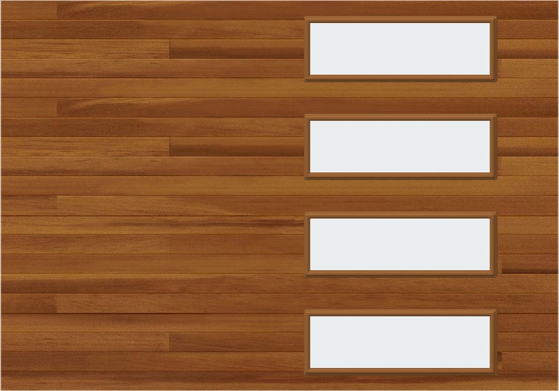 10x7 Window - Cedar Right - Frosted