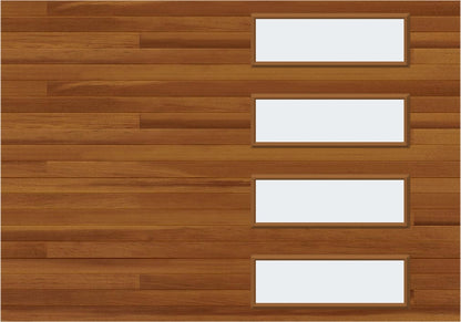 10x7 Window - Cedar Right - Frosted