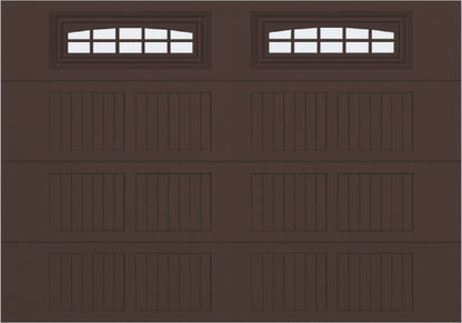 10x7 -  Cascade Short - Frosted  With glass - Brown