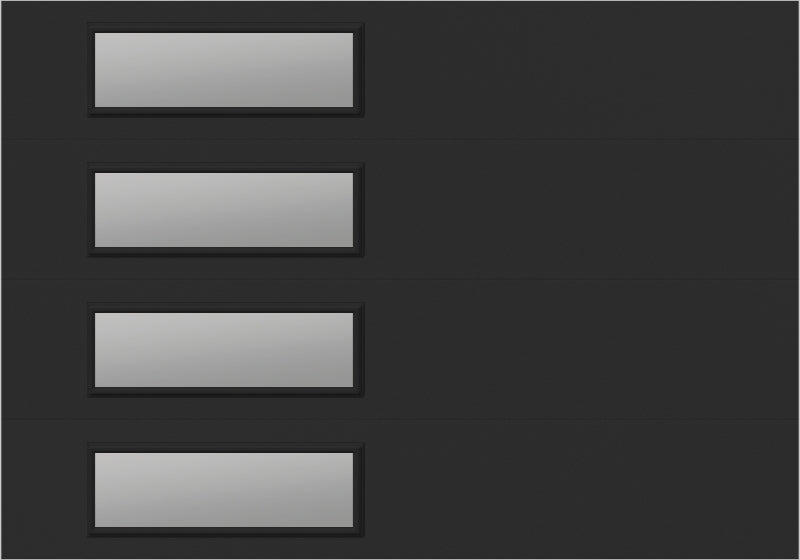 10'x7' Window - Skyflush Left  - Black - Clear