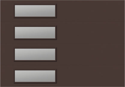 10'x7' Window - Skyflush Left - Brown - Clear