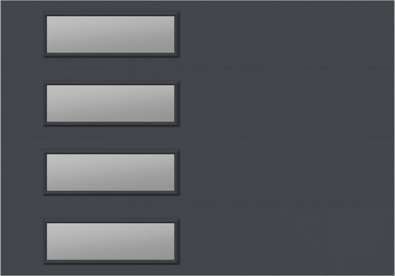 10'x7' Window - Skyflush Left  - Black - Clear