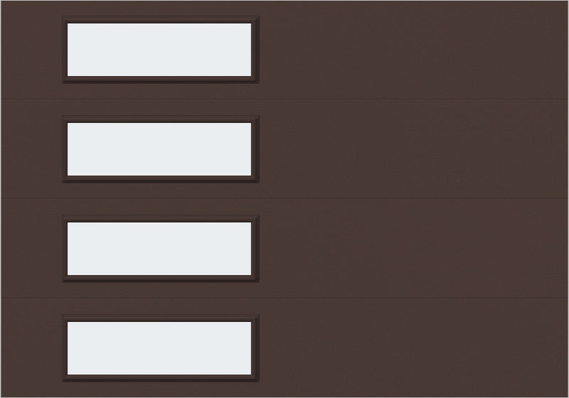 10'x7' Window - Skyflush Left  - Brown - Frosted