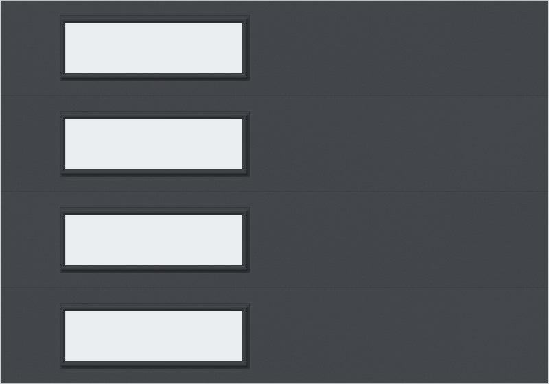 10'x7' Window - Skyflush Left   - Graphiete - Frosted