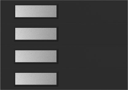 9'x7' Window - Skyflush Left - Black - Obscure