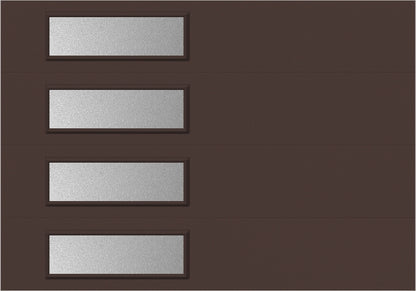 9'x7' Window - Skyflush Left   - Brown - Obscure