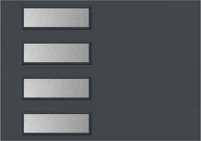 9'x7' Window - Skyflush Left   - Graphiete - Obscure