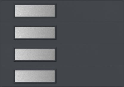 9'x7' Window - Skyflush Left   - Graphiete - Obscure