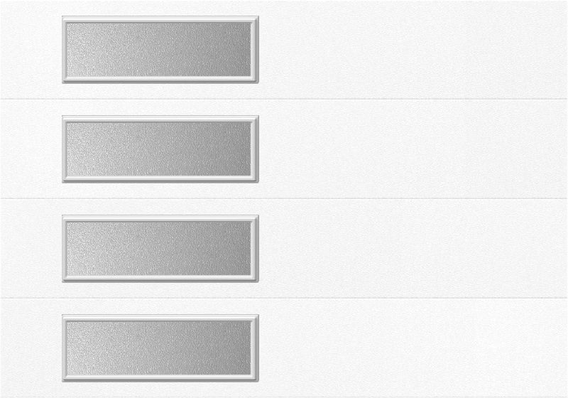 9'x7' Window - Skyflush Left - White - Obscure