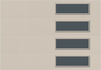 10'x7' Window - Skyflush Right  - Almond - Tinted 