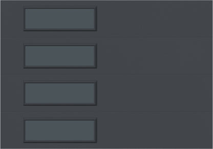 9'x7' Window - Skyflush Left  - Graphiete - Tinted 