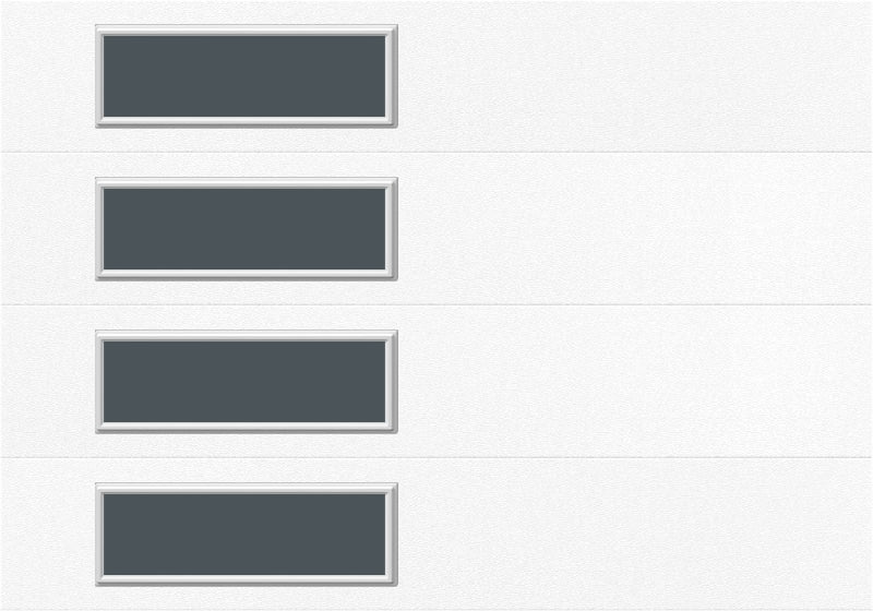 10'x7' Window - Skyflush Left  - White - Tinted