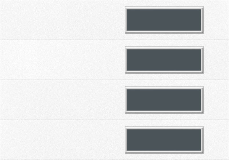 10'x7' Window - Skyflush Right  - White - Tinted 