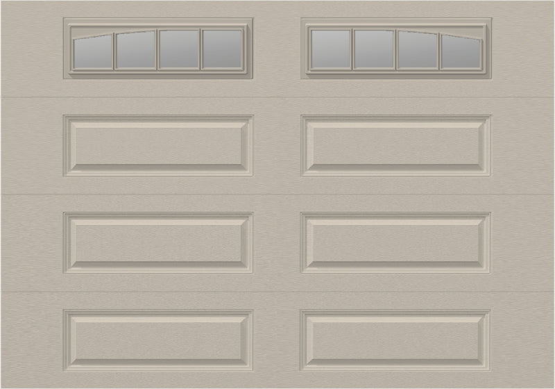 10x7 - Long with glass Arched Stockbridge Long - Clear  With glass Long - Almond