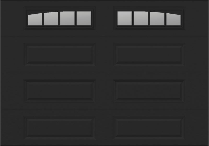 10x7 -  Long with glass Arched Stockbridge Long - Clear  With glass Long - Black