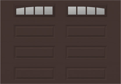 10x7 -  Long with glass Arched Stockbridge Long - Clear  With glass Long - Brown