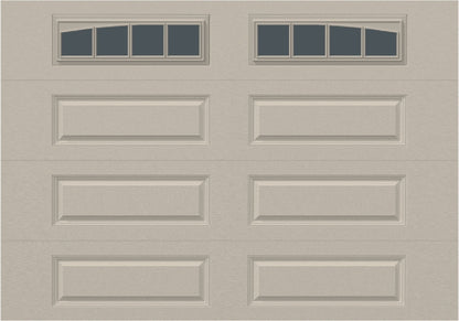 10x7 - Arched Stockbridge Long - Tinted With glass Long - Almond