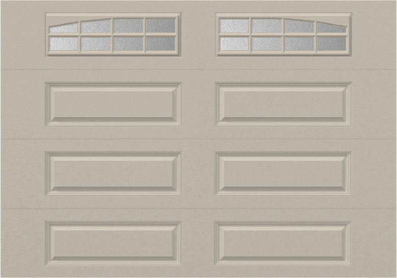 10x7 - Arched Stockton Long - ObscureWith glass Long - Almond