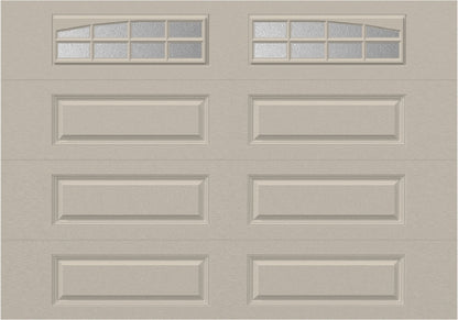 10x7 - Arched Stockton Long - ObscureWith glass Long - Almond