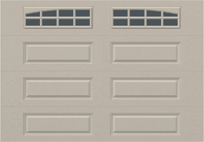 10x7 - Arched Stockton Long - Tinted With glass Long - Almond