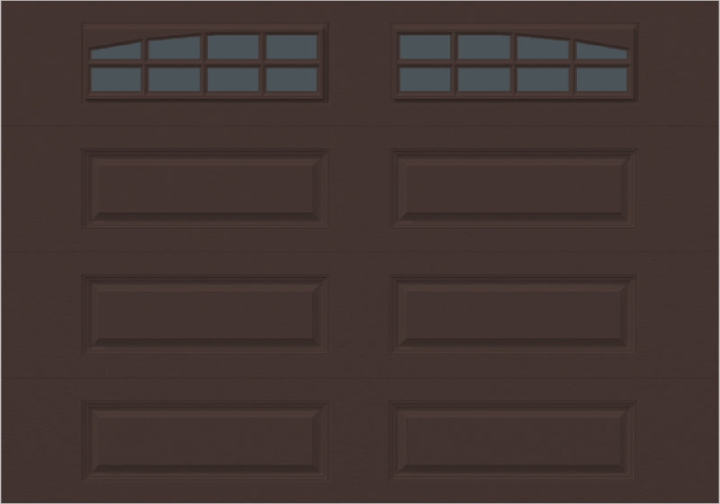 10x7 - Arched Stockton Long - Tinted With glass Long - Brown