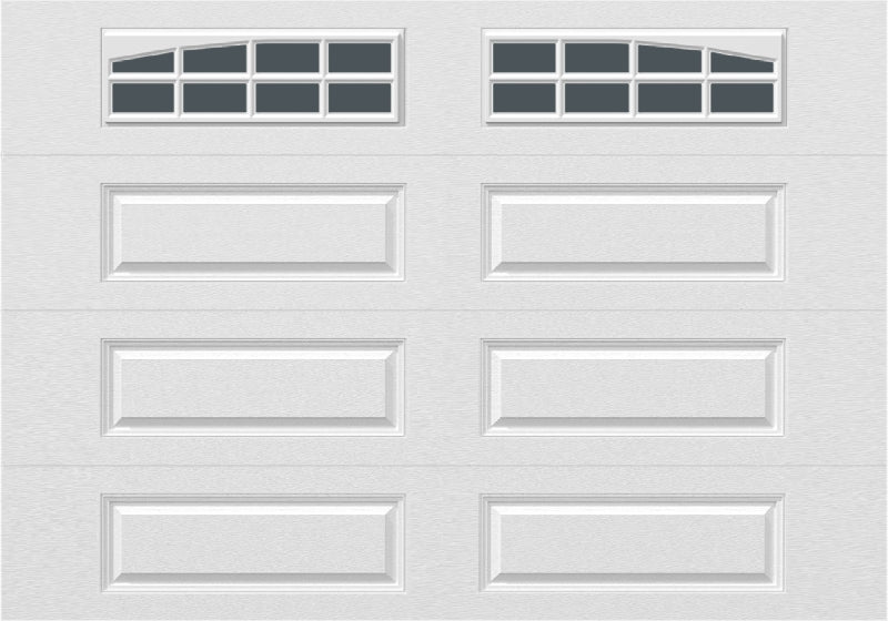 10x7 -  Arched Stockton Long - Tinted glass Long - Brown10x7 -  Arched Stockton Long - Obscure With glass Long - White