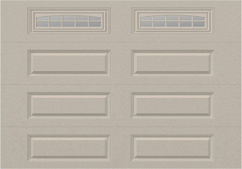 10x7 - Cascade - Clear  With glass Long - Almond