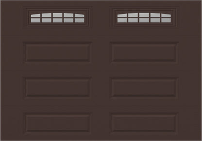 10x7 -  Cascade - Clear  With glass Long - Brown