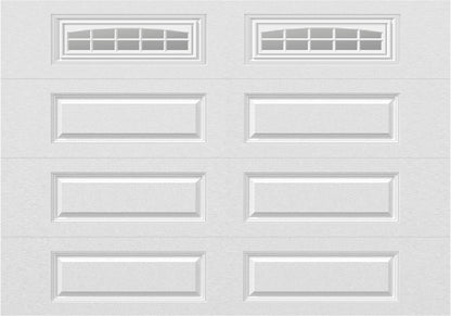 10x7 -  Cascade - Clear  With glass Long - White