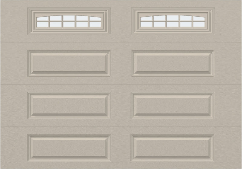 10x7 - Cascade - Frosted  With glass Long - Almond