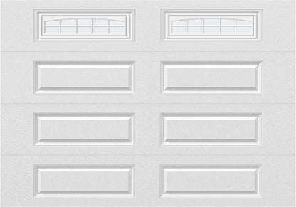 10x7 -  Cascade - Frosted  With glass Long - White