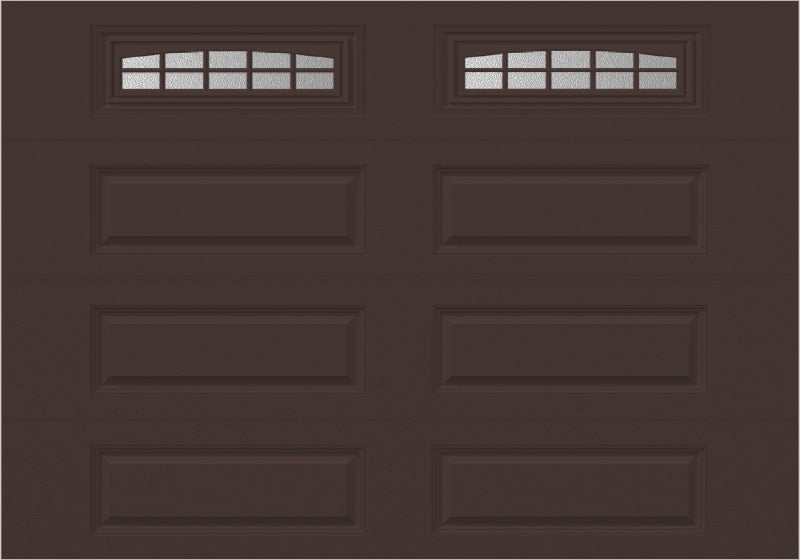 10x7 -  Cascade - Obscure  With glass Long - Brown