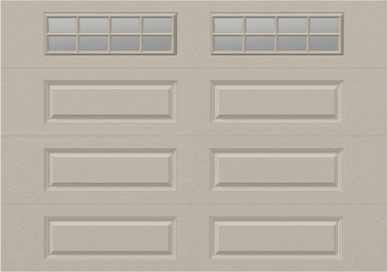 10x7 - Clear -  Stockton With glass Long - Almond