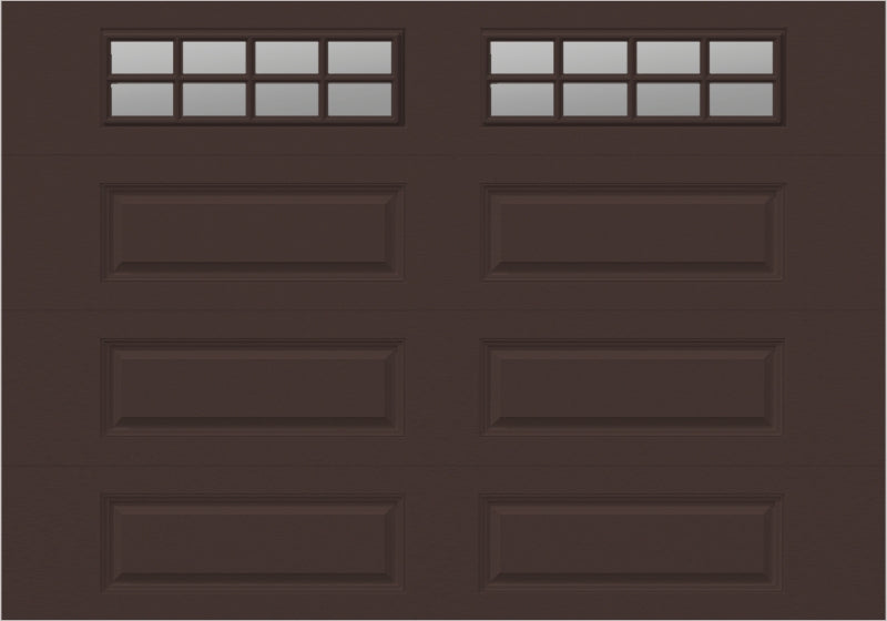 10x7 - Clear -  Stockton With glass Long - Brown