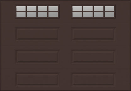 10x7 - Clear -  Stockton With glass Long - Brown