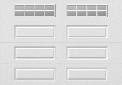 10x7 - Clear -  Stockton With glass Long - White