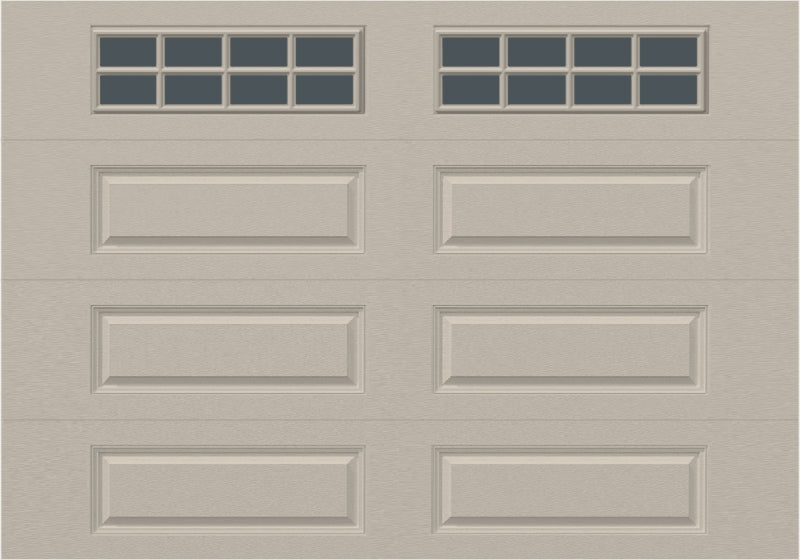 10x7 -  Tinted- Long Stockton With glass - Almond