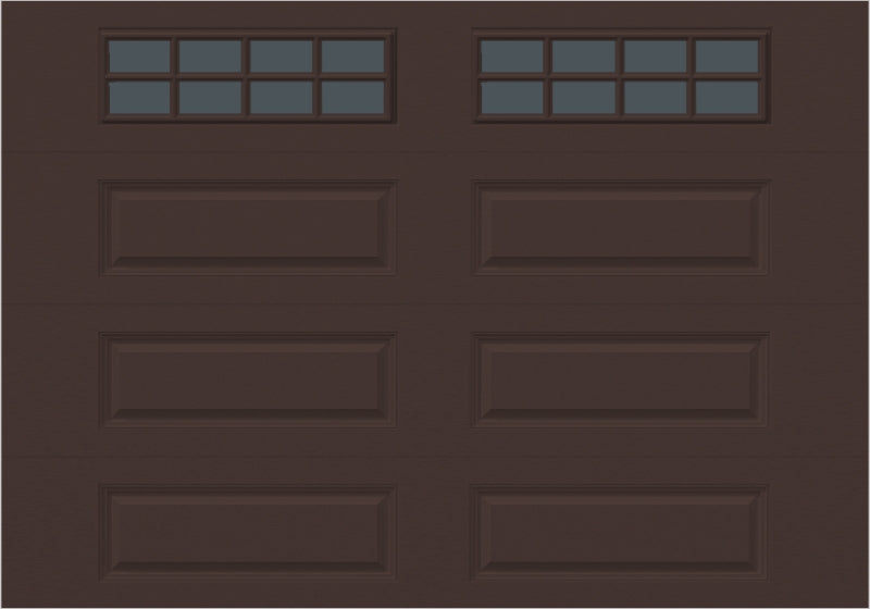 10x7 -  Tinted- Long Stockton With glass - Brown