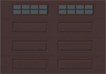 10x7 -  Tinted- Long Stockton With glass - Brown