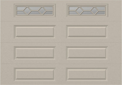 10x7 - Waterton Long 1 - Clear -  With glass Long - Almond