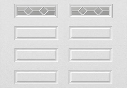 10x7 -  Waterton Long 1 - Clear - With glass Long - White