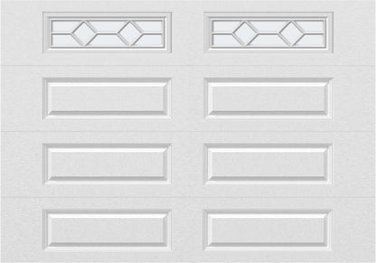 10x7 -  Waterton Long 1 - Frosted - With glass Long - White